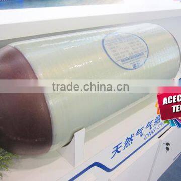 CNG Type 2 cylinder, composite cng gas cylinder for car, steel liner CNG cylinder wrapped wtih glass fiber