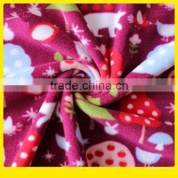 Forest Printed Anti-pilling Polar Fleece Polyester Fleece Fabric,printed polar fleece for kids blanket,garment.