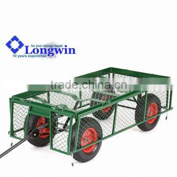 Towable wagon cart copper garden tools