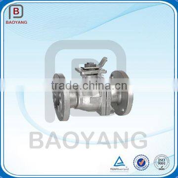 High quality CF8M flang ball valve,ISO certificated customized