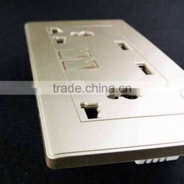 13a Switch Socket Outlet Universal Extension Electrical Usb Wall Socket photo-4