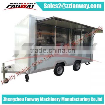 Commercial Mobile Food Pancake Vending Truck, Food Warmer Display Truck