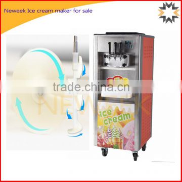 Neweek large vertical commercial soft ice cream maker for sale