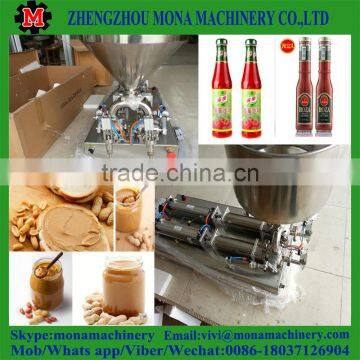 Hot High Stability Peanut Butter/ Salad Dressing Ketchu Filling Machine With Daily Used Material photo-3