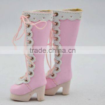 1/6 inch pink bjd sd shoes for dolls