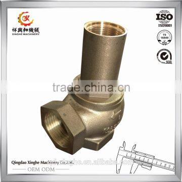 Custom metal casting foundry cast china bronze fitting valve casting brass sand casting