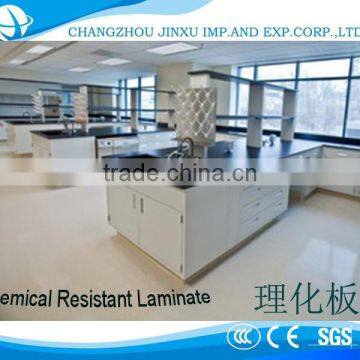 compact laminate table top; Chemical Resistant Laminate ;HPL