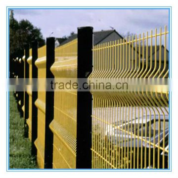 welded with bend fence net/ welded wire mesh fence