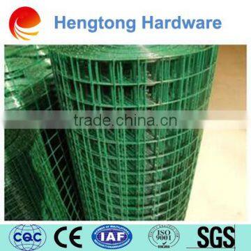 Galvanized/PVC coated welded wire mesh panel and roll