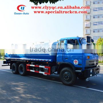 Dongfeng 20000liters tractor water tanker 6X4 water sprinkler for sale