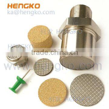 Microrns Sintered Nickel Titanium Brass Bronze Stainless Steel Metal Porous Filters photo-4