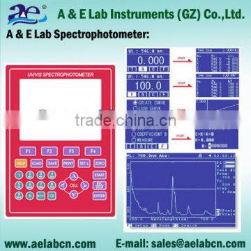 Single Beam UV Visible Spectrophotometer Spectral Analysis of Metals photo-3