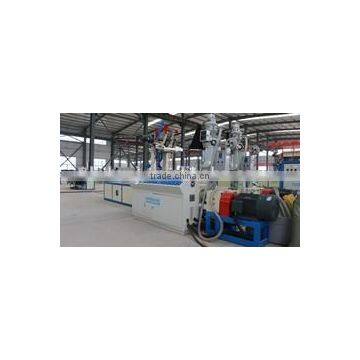 Plastic single labyrinth type water-saving drip irrigation tape production line