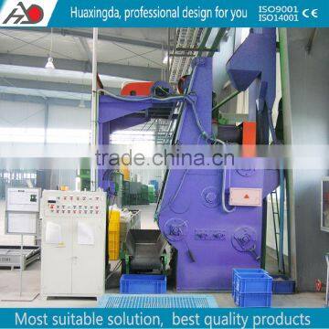 QR3210 New Technology Auto Loading and Unloading Tumble Belt Shot Blast Cleaning Machine photo-2
