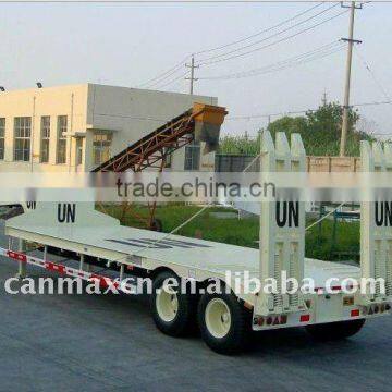 25T 2 Axles Low Bed Semi Trailer