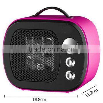 2017 Hot Sale Table 500W Mini Fan Heater photo-4