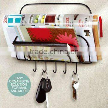 letter organizer and key rack