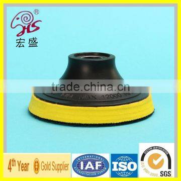 2016 New Product Deep Red Sponge Buffing Pad Nylon Tape Foam Pad High Quality photo-2