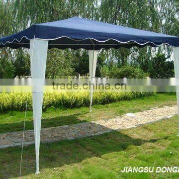 3*3M, Hot selling Portable striped polyester wedding gazebo