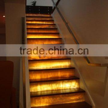 NEW COMMING 2017 NEW PRICE BACKLIT ONYX STAIRS STEPS RISERS & BALUSTRADE photo-3