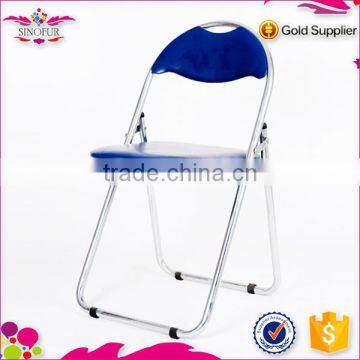 New Degsin Qingdao Sinofur Cheap Plastic Folding Chairs White on Promotion photo-3
