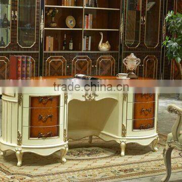 European Fashionable Working Desk, Beautiful Design Wooden Writing Desk, Study Room Working Table for Homes (BF01-ML053) photo-2