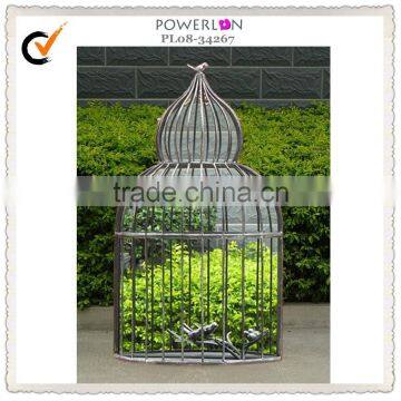 Antique bird cages decorative outdoor mirror