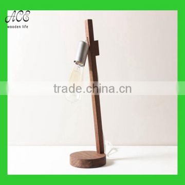 Solid wood lamp Desk lamp Wooden decorative lamp