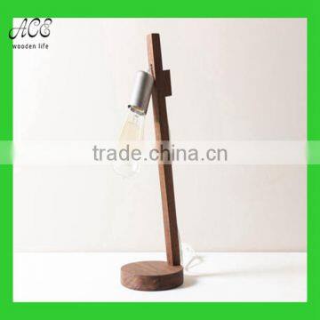 Solid Wood Lamp Desk Lamp Wooden Decorative Lamp