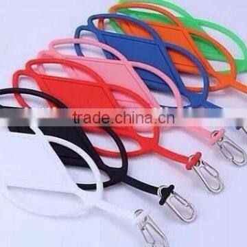 2014 Hot selling promotion gifts silicone lanyard