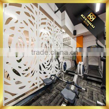 Customized Steel Room Divider Screen Partition For Hotel KTV Bar Commercial Decoration photo-3