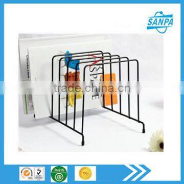 Fashion Office Home Metal Wire CD DVD Magazine Display Rack Stand