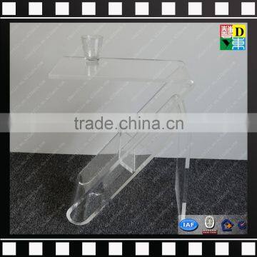 Transparent Beauty Acrylic End Table PMMA Coffee Tables Plastic Tea Table From China Manufacturer photo-4
