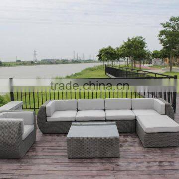 Luxury Outdoor Furniture Sectional Sofa Rattan Garden Sofa Set photo-3