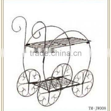 Hot sale Wrought iron bicycle plant stands