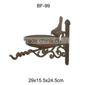 European Style Antique Cast Iron Round Bird Feeder photo-2