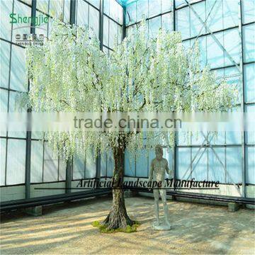 SAS201601 White Wisteria Tree,Wedding Silk Wisteria Tree photo-3