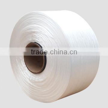 Weaving use HT polypropylene yarn white PP industrial yarn 1200D