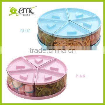 Emc Food Storage Conatiner, Plastic Food Storage Container With Dividers photo-6