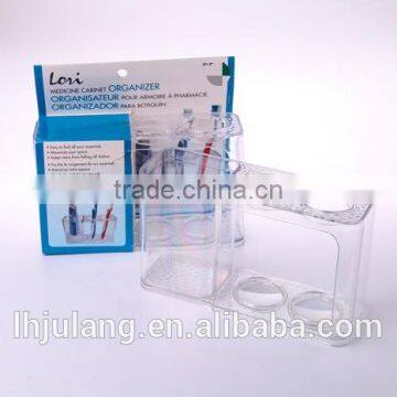 BPA-Free Platsic Toothbrush Holder /square Toothbrush Holder for Bathroom photo-5