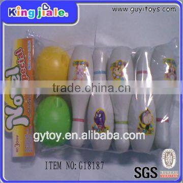 kids plastic bowling ball toy