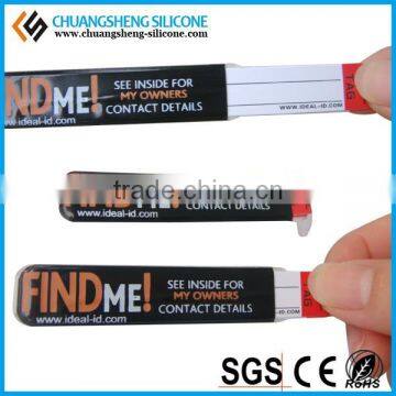 2015 Unique Nylon Fabric id Sos Bracelet photo-5