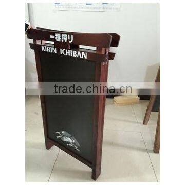 Solid Wood Double-sided Blackboard photo-3