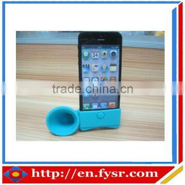 fashion silicone loudspeaker for phone