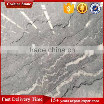 Nature Beautiful Grey and White Vein Marble, Bruce Grey Marble photo-4
