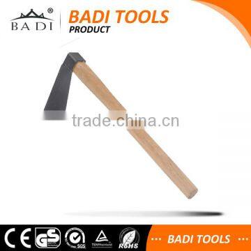 wooden Handle Garden Hand digging hoe rotary hoe