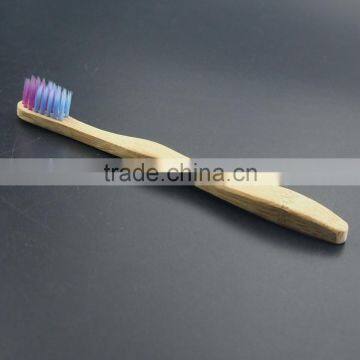 Eco Packing Custom Name Toothbrush Wholesale Child Bamboo Toothbrush photo-4