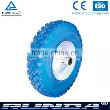 Pu foam wheel with different color ring