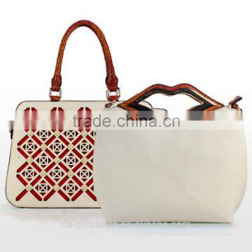 China Bag in Bag Hollow Out Ladies Fashion Handbag photo-1