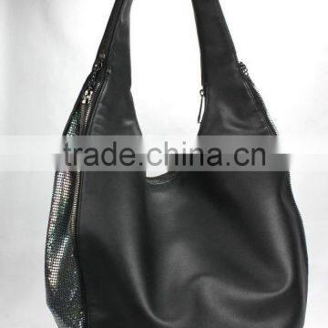 Hot Sale Dumpling Handbag Cross Body Bag Customzied Metal Mesh Ladies Bag photo-3